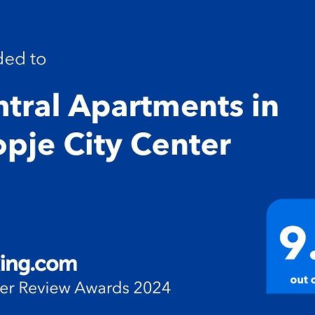 Central Apartments In Skopje City Center מראה חיצוני תמונה