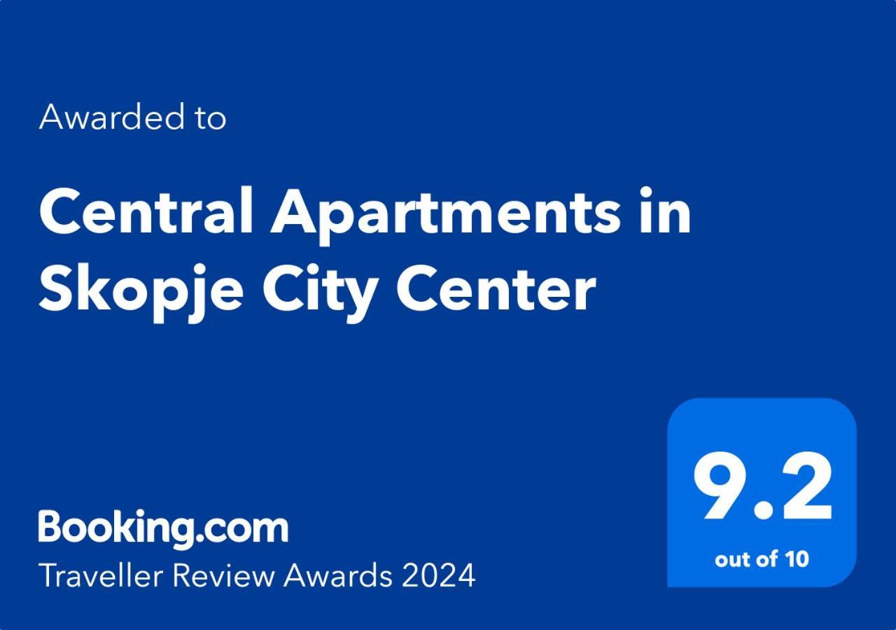 Central Apartments In Skopje City Center מראה חיצוני תמונה